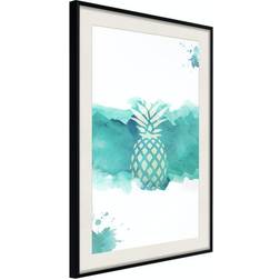 Arkiio Affisch Pineapple in Watercolours [Poster] 20x30 Poster